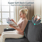 LINSY HOME Loveseat Sofa with Storage - Image 5