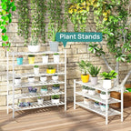 viewcare 3-Tier Long Shoe Rack, Bamboo Wood Shoe Rack - Image 6
