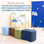 ECR4Kids SoftZone Toddler Modular Stool Seating Set, Classroom Furniture - Image 4