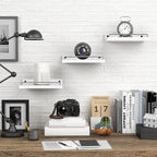 RYOFOBETTO Small Floating Shelf, 6X9 Inches Farmhouse Wall Shelves - Image 4