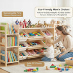 Amdermi Kid's Toy Storage Organizer - Image 8