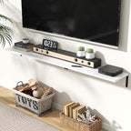 Fun Memories Deep Floating Shelves, 32W x 8D Floating Shelves Set of 2 - Image 2