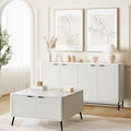 Fatmok Fluted Furniture Set – 65" Buffet Sideboard Cabinet by Fatmok