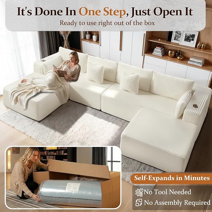 30" Cloud Sectional Couch Single Seat - Image 3