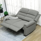 HOMCOM 2 Seater Recliner Sofa - Image 8