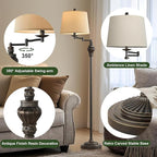 G-SAFAVA 61" Vintage Floor Lamp - Image 5