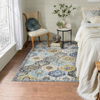 Lahome Moroccan Washable Small Area Rug, 3x5 Area Rug - Image 5
