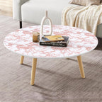 practicalWs White/Pink Marble Contact Paper Granite Peel and Stick Countertops - Image 2