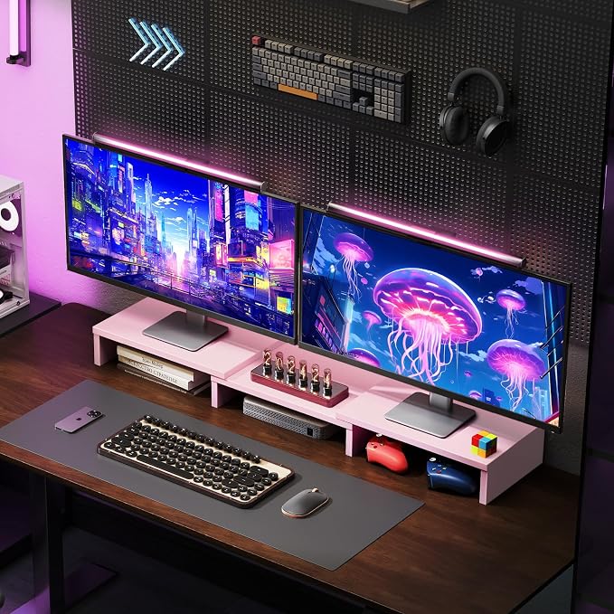 TAVR Dual Monitor Stand Riser, Computer Monitor Stands - Image 4