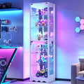 Dystler Display Cabinet with Glass Doors by CraftYourIdealHomeLife