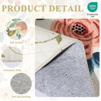 DUKINO 2x3 Entryway Rug, Door Mat Soft Washable Rug Non Slip, Non-Shedding - Image 5