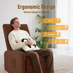 Korser 360° Rocking Chair, Nursery Rocker Chair - Image 4