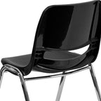 Flash Furniture HERCULES Series 440 lb. Capacity Kid's Black Ergonomic Shell - Image 9