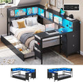 DICTAC Corner Twin Bed Frame by DICTAC