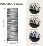 2'6 x 8' Runner Rug Non Slip, Washable Kitchen Rugs, Nursery Room, Soft Runner - Image 2