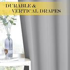 NICETOWN Blackout Short Curtain 45 inches Long - Image 5