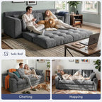 Homkdom 3 Seater Boneless Couch - Image 4