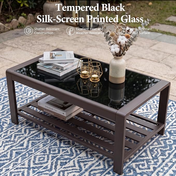 6 Pieces Outdoor Conversation Sets - Image 4