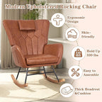 VECELO Rocking Chair Nursery - Image 4