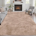 Fluffy 5x7 Area Rugs for Living Room Bedroom: Ultra Soft Shag Rug Non-Slip by Luxturiy