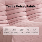 YVDNHP Big Bean Bag Chairs for Adults, 3 Seater Large Bean Bag Sofa, Fireside - Image 6