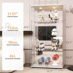 LFT HUIMEI2Y Glass Display Cabinet 4-Shelf - Image 3