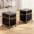 Modern Storage Cabinet Versatile Free-Standing Organizer - Image 4