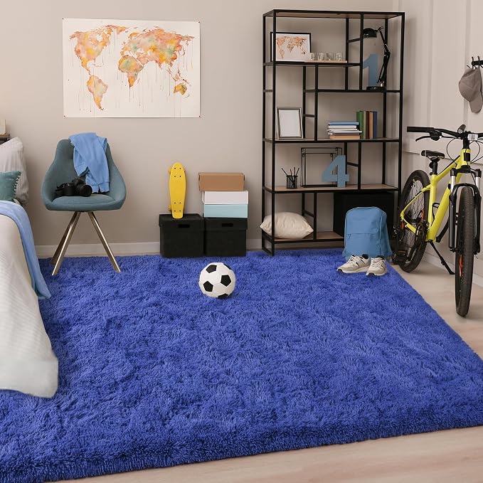 Chicrug Soft Area Rugs for Bedroom Living Room Plush Fluffy Rug 4x6 | Shag - Image 5