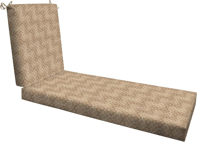 Honeycomb Outdoor Chaise Lounge Cushion by Honeycomb