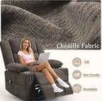 Korser 360° Swivel Rocker Recliner - Image 7