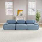 Boneless Sectional Couch, No Assembly Required, 117.3” Modular Cloud Sofa - Image 2