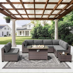 ALAULM 10 Pieces Patio Furniture Set - Image 6