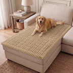 Couch Cover for Dogs, Washable Non Slip Plush Flannel Sofa Protector | Thick by hyha