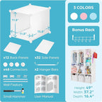 CUBEDIY Baby Closet Organizer for Nursery: Durable Baby Wardrobe for Closet - Image 6