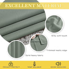 NICETOWN Blackout Sage Green Curtain - Image 4