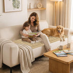 Smiry Couch Cover for Dogs, Non Slip Fuzzy Pet Sofa Covers Washable | Sofa - Image 7
