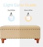HomePop Large Rectangle Storage Bench - Image 12