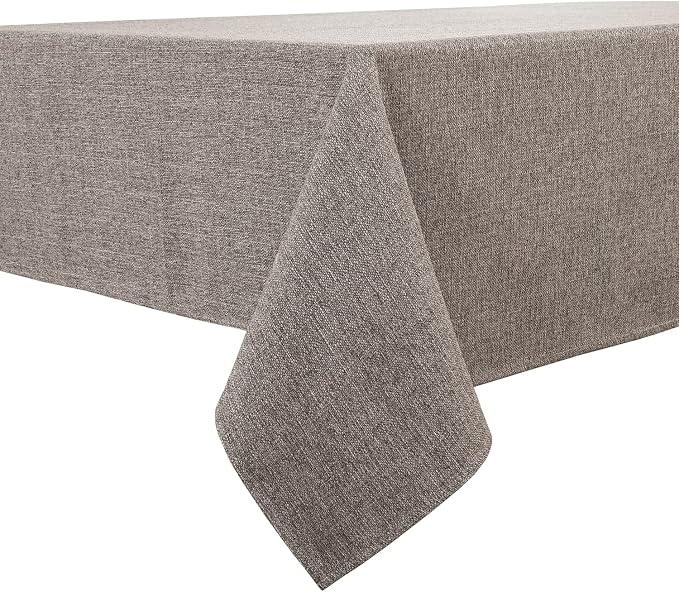 BALCONY & FALCON Rectangle Tablecloth Washable Wrinkle Resistant and Water by BALCONYFALCON