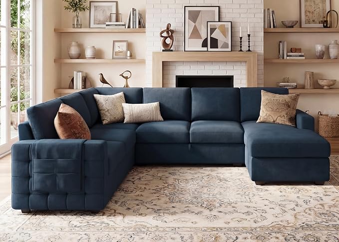 HONBAY Sleeper Sectional Couch - Image 7