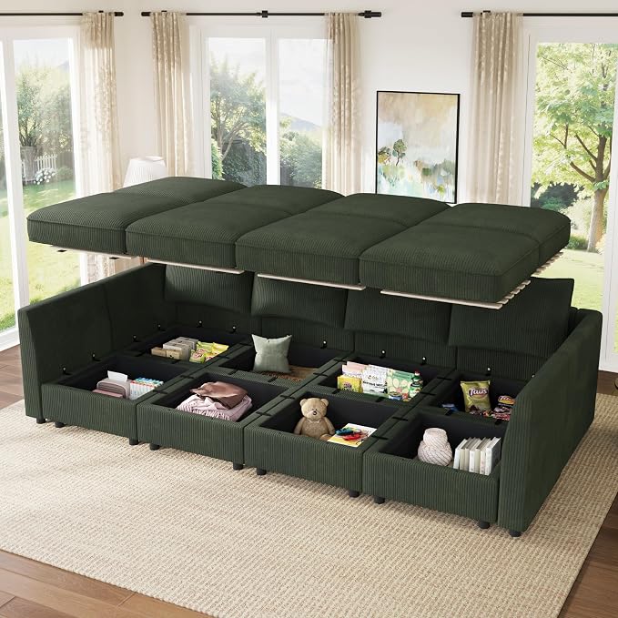 HONBAY Modular Sofa Sectional Sleeper Couch - Image 3