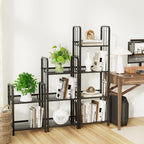 Bookshelf Vertical Storage Freestanding Storage Stand - Image 5