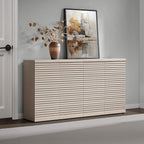 SICOTAS Buffet Cabinet with Storage Accent Sideboard Modern Credenza with Doors - Image 8