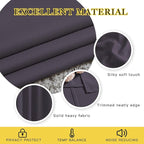 NICETOWN Greyish Purple Doorway Curtains 78 inches Long - Image 3