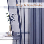 NICETOWN Sheer Voile Curtain Panels - Image 3