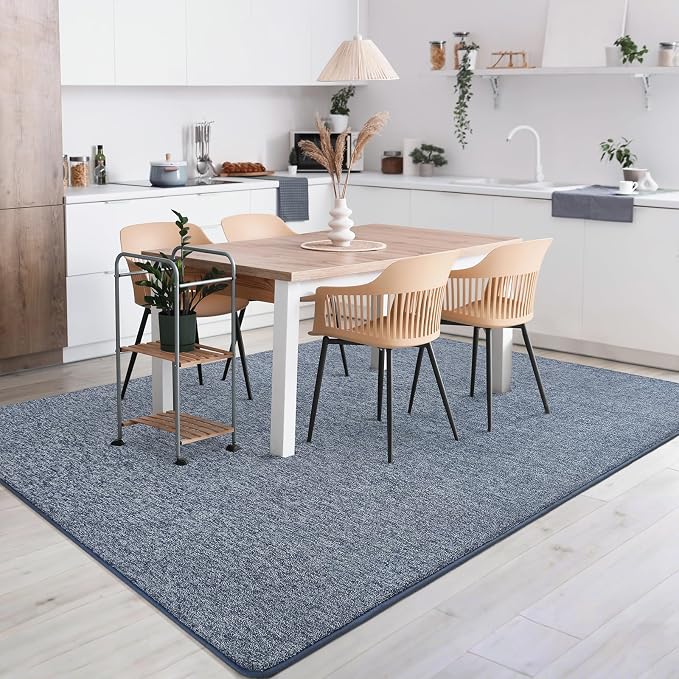 4x6 Area Rugs for Living Room Non Slip Dorm Bedroom Rug, Minimalist Washable - Image 6