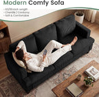 YOUDENOVA 3 Pieces Corduroy Couch Set - Image 5