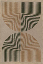 Lahome Enfys Modern Rainbow Easy Jute Rug, 4x6 Washable Rugs - Image 9