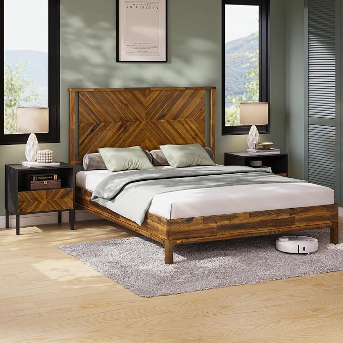 Bme Vivian 14 Inch Queen Size Bed Frame - Image 3
