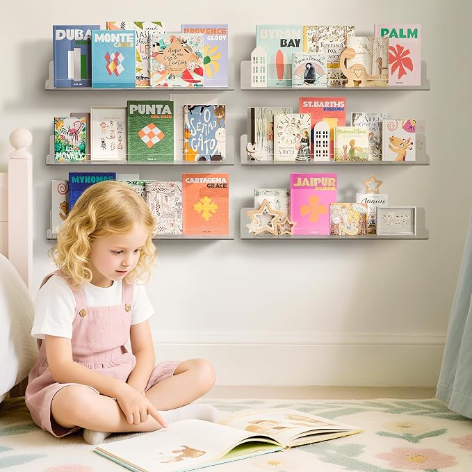 upsimples 6 Pack Acrylic Shelves - Image 2