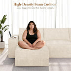 Vesgantti 143.7" Boneless Couch - Image 4